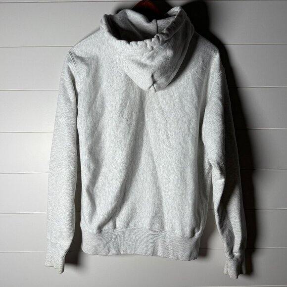 Champion Reverse Weave Hoodie Size M Light Gray Vintage - Picture 2 of 10